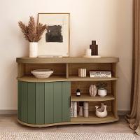 Buffet Porta De Correr 120 Cm 4737 Carvalho Off White Menta Arly Carvalho Off White Menta - 9