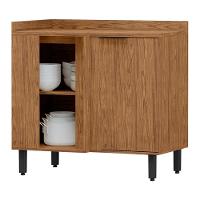 Balcao De Canto Reto Mdf 98 Cm Tosc Bt004 Freijo Freijo Mxm Freijo Freijo - 1