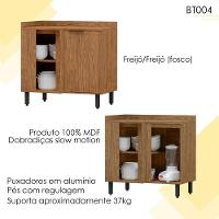 Balcao De Canto Reto Mdf 98 Cm Tosc Bt004 Freijo Freijo Mxm Freijo Freijo - 3