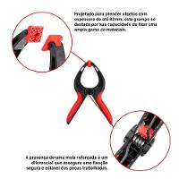 Kit 2 Grampos Multiuso Para Marceneiro 9 Polegadas Mtx - 5