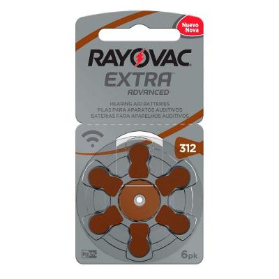 Bateria Auditiva Tamanho 312 Com 6 312aux-6xebra