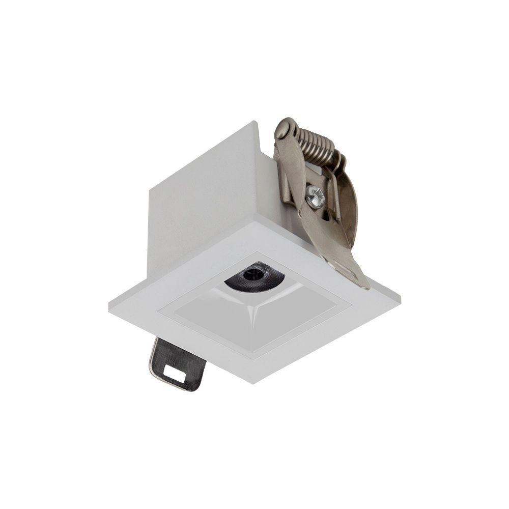 Spot De Embutir Blumenau íris Led 2w Bivolt Branco 3000k Luz Amarela - 2