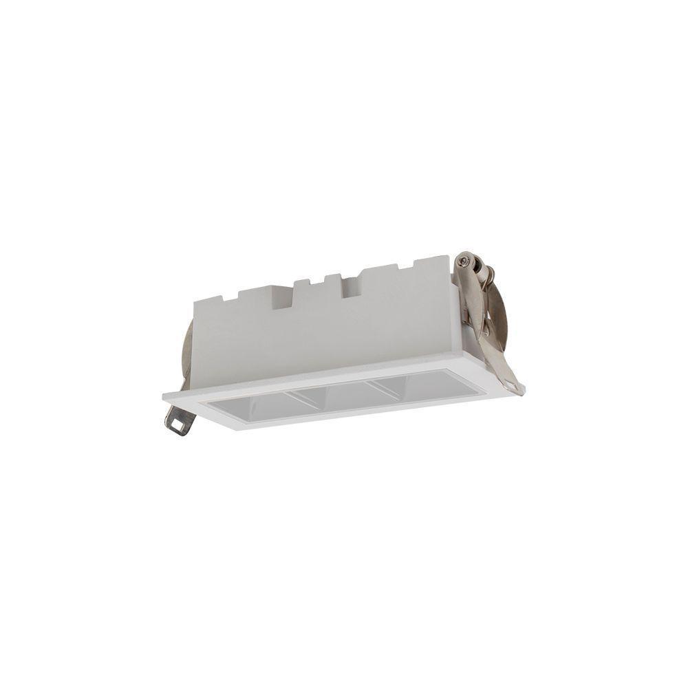 Spot De Embutir Blumenau íris Led 6w Bivolt Branco 3000k Luz Amarela - 1