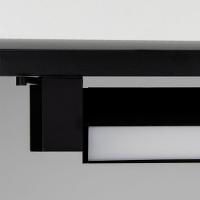 Spot Direcionável Para Trilho Eletrificado Blumenau Led Up Linear Difuso 10w Bivolt Preto 3000k Luz Amarela - 3