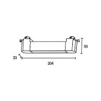 Spot Direcionável Para Trilho Eletrificado Blumenau Led Up Linear Difuso 10w Bivolt Preto 3000k Luz Amarela - 4