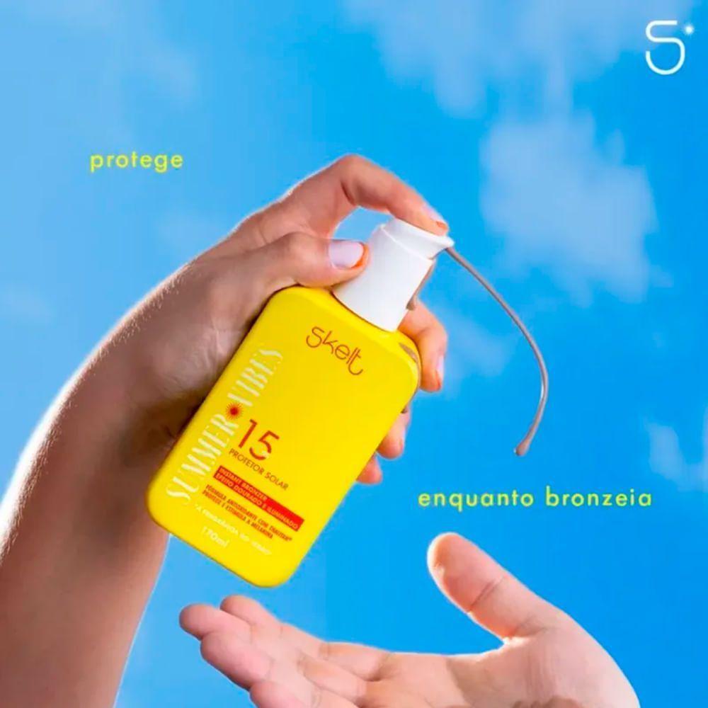 Skelt Com Instant Bronzer Fps 15 - Protetor Solar 170ml - 4