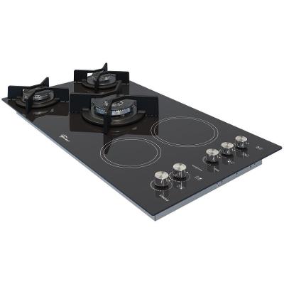 Cooktop a Gás/Elétrico Fischer Top 5Q - 5 Bocas Preto 220V