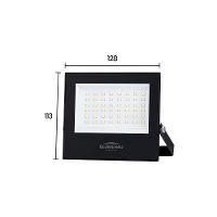 Refletor Blumenau Led Play 50w Preto Bivolt 6500k Luz Branca - 2