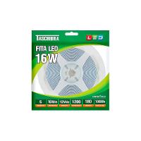 Fita De Led Taschibra Com 5 Metros 180 Leds/m 16w 12v 6500k Luz Branca 14040244-16 - 2