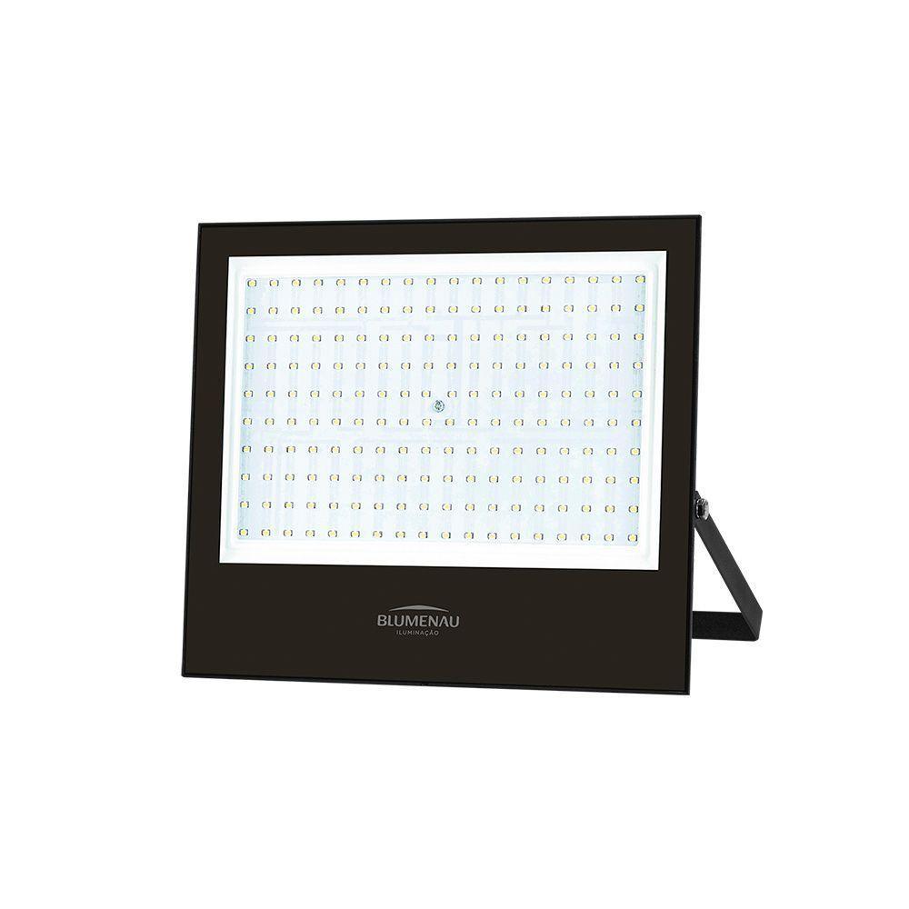 Refletor Blumenau Led Play 200w Preto Bivolt 6500k Luz Branca - 1