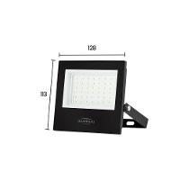 Refletor Blumenau Led Play 50w Preto Bivolt Luz Verde - 2