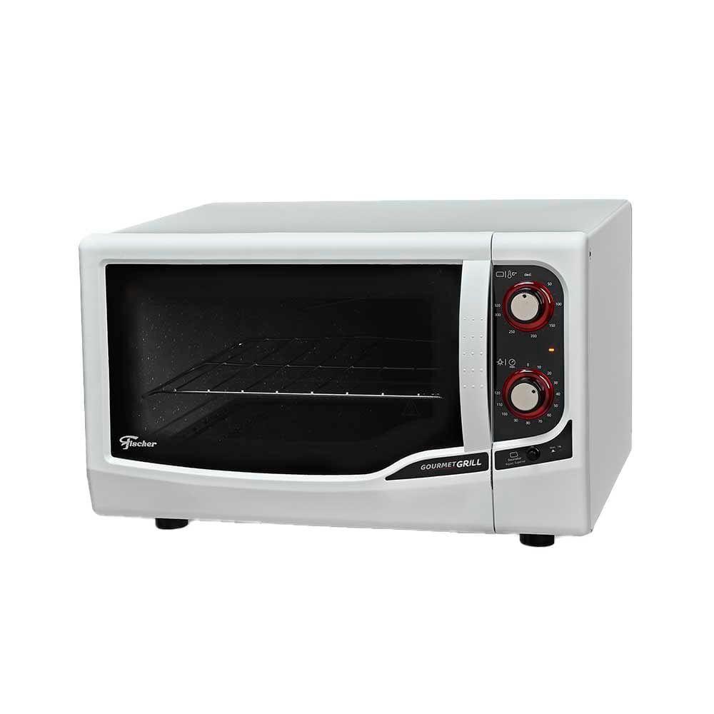 Forno Elétrico 44 Litros Fischer Gourmet Grill Bancada Branco 220V - 1