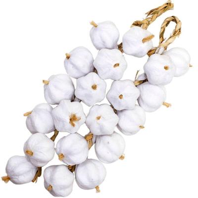 Kit 4 Trança De Alhos Artificial Decoração Artesanal De 32cm