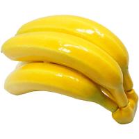 Kit 2 Maço Com 5 Bananas Em Isopor Artificial Enfeite Fruta