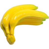 Kit 2 Maço Com 5 Bananas Em Isopor Artificial Enfeite Fruta - 5