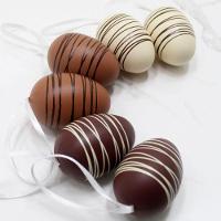 Kit 60 Pendente Ovos Páscoa Coelho Decorativo Enfeite 6x4cm - 5