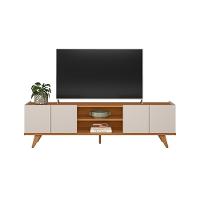 Rack Brazos Para Tv Até 75 4 Portas - Colibri - Off White Matte / Frejo Off White Matte / Frejo - 1