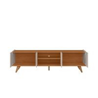 Rack Brazos Para Tv Até 75 4 Portas - Colibri - Off White Matte / Frejo Off White Matte / Frejo - 8