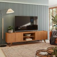 Rack Brazos Para Tv Até 75 4 Portas - Colibri - Freijo Freijo