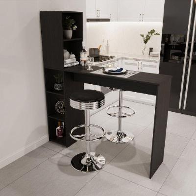 Bancada Gourmet 5 Nichos Ville Preto