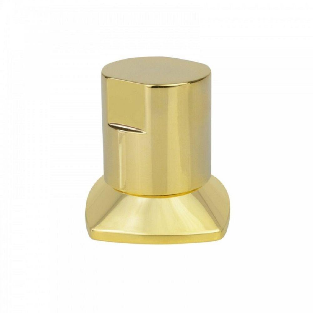 Kit 04 Und Acabamento Registro Dourado Ouro Encaixe Padrao Deca Docol 1.2 E 3.4 Docol - 2