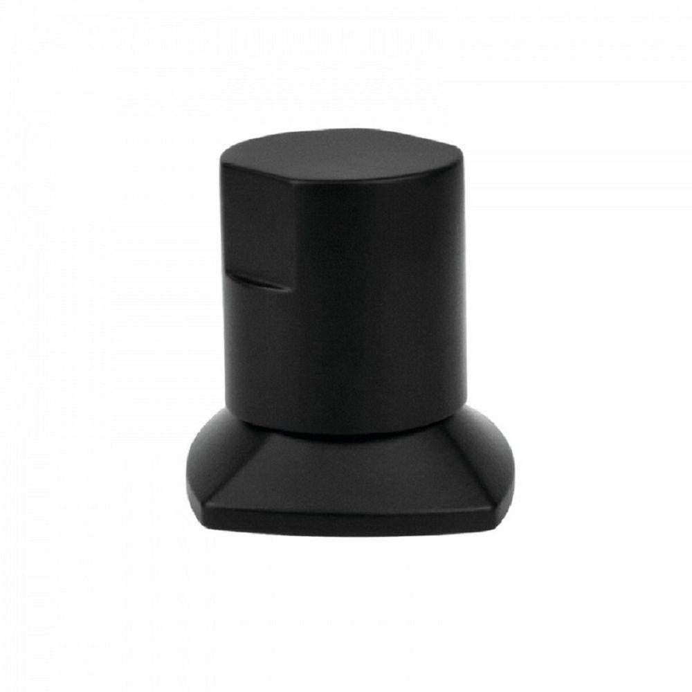 Acabamento Registro Metal Preto Fosco Encaixe Padrao Docol 1/2 3/4 - 1