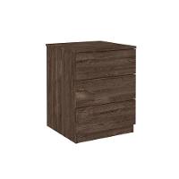 Mesa de Cabeceira Solteiro Veronna c/ 3 Gavetas Cinamomo - Tcil Móveis