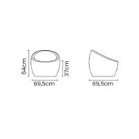 Poltrona Tramontina Oca Em Polietileno Vermelho - 2