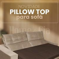 Pillow Top Para Sofá Reclinável 10cm 1200g-m² 220x100cm Cinza - 3