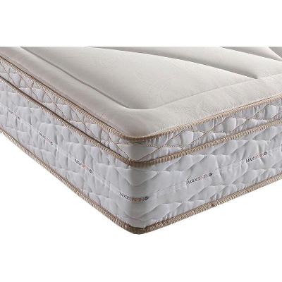 Cama Box Baú King: Colchão Molas Masterpocket Ensacadas Herval Maxspring American + Base Crc Suede Black (193x203)