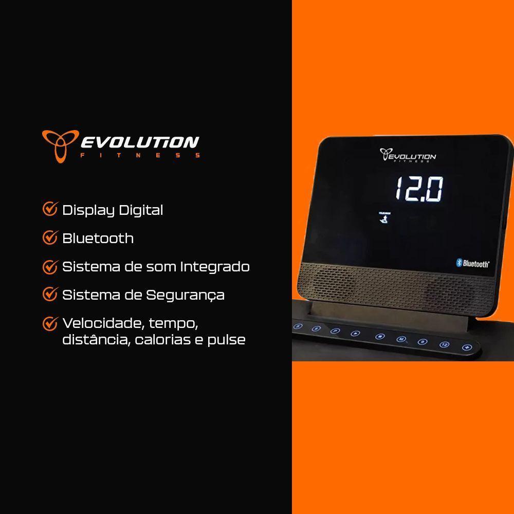 Esteira Residencial Evolution Fitness Evo 1100 220V - 3