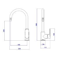 Torneira Misturador Monocomando Deca Level One 2251.c De Bancada Cromada - 6