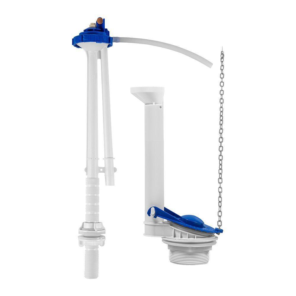 Mecanismo Completo Para Caixas Acopladas Universal Simples Astra Mu-k Acionamento Lateral Externo Branco - 3