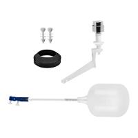 Mecanismo Completo Para Caixas Acopladas Universal Simples Astra Mu-k Acionamento Lateral Externo Branco - 2