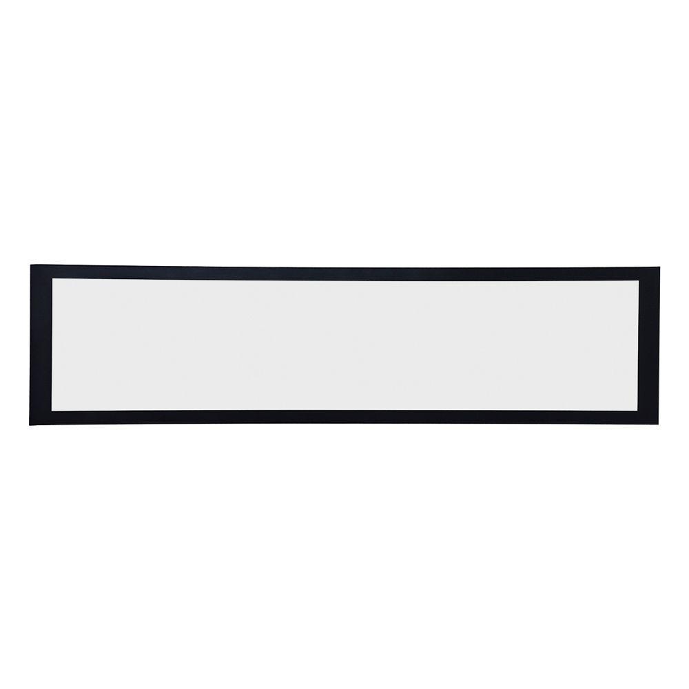 Painel De Led Blumenau Backlight Retangular De Embutir 40w Bivolt Preto 6500k Luz Branca - 1