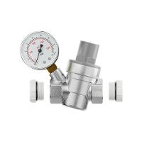 Kit Válvula Redutora De Pressão Com Duchão Blukit Branco