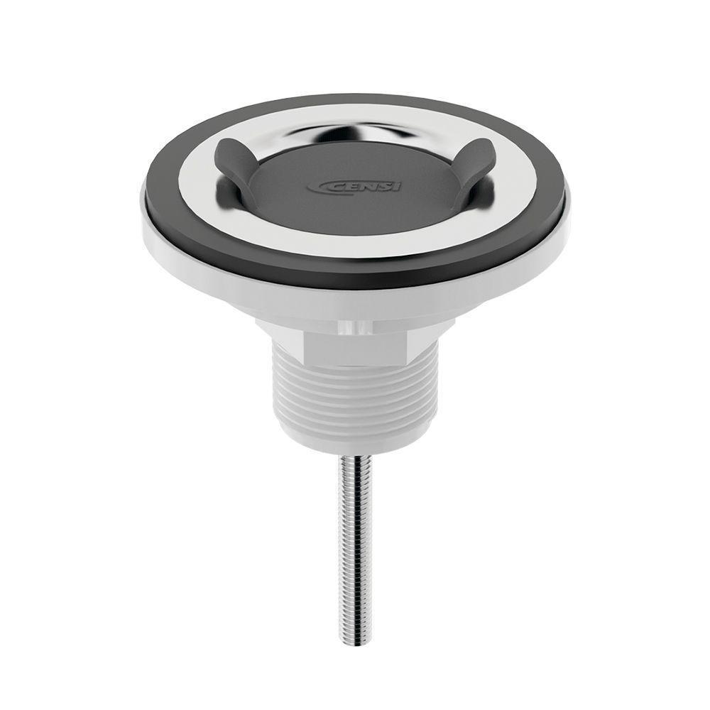 Válvula Para Lavatório Censi Aço Inox Polido Inox Polido 7236-1 - 3