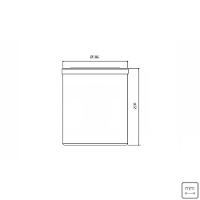 Lixeira Tramontina útil Basculante 5l Redonda Preta 94540024 - 4