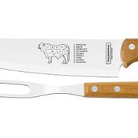 Kit Churrasco 2 Peças Tramontina 22399074 Madeira Natural - 2