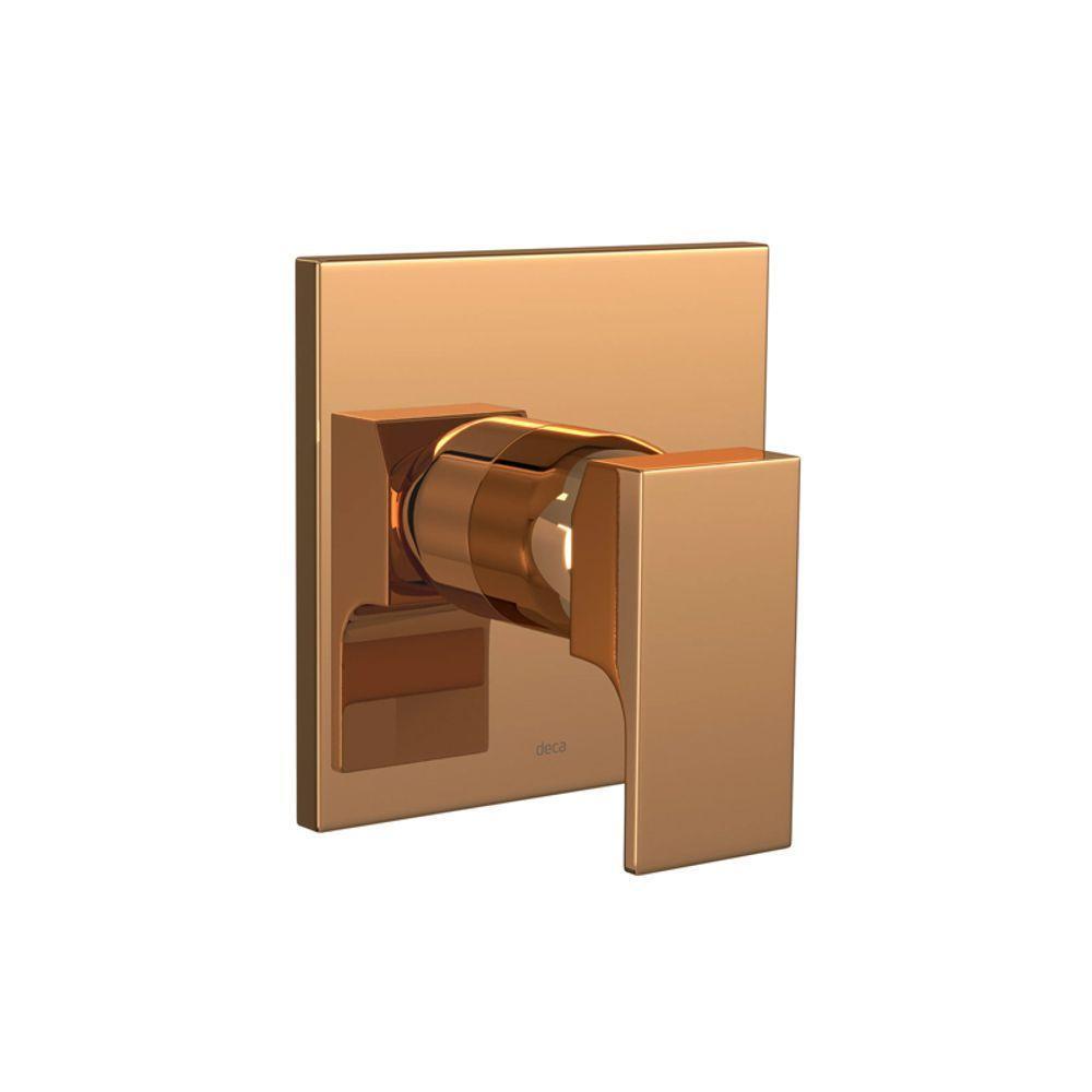 Acabamento Monocomando Para Chuveiro Deca Unic 4993.gl90.chu.rd Red Gold - 1