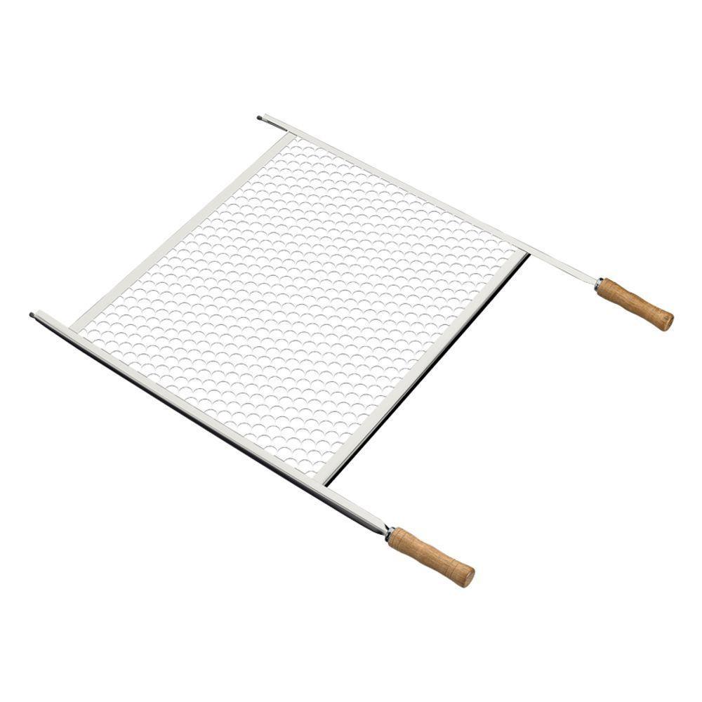 Grelha Para Churrasco Tramontina 26490003 83x45 Aço Inox 26490003 - 1