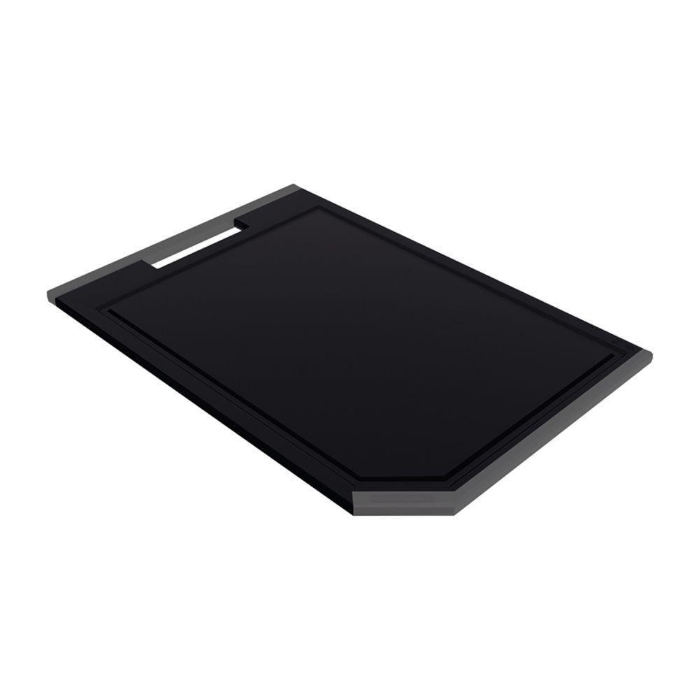 Tábua Para Churrasco Tramontina 25058100 43x30 Polipropileno Preto 25058100 - 1
