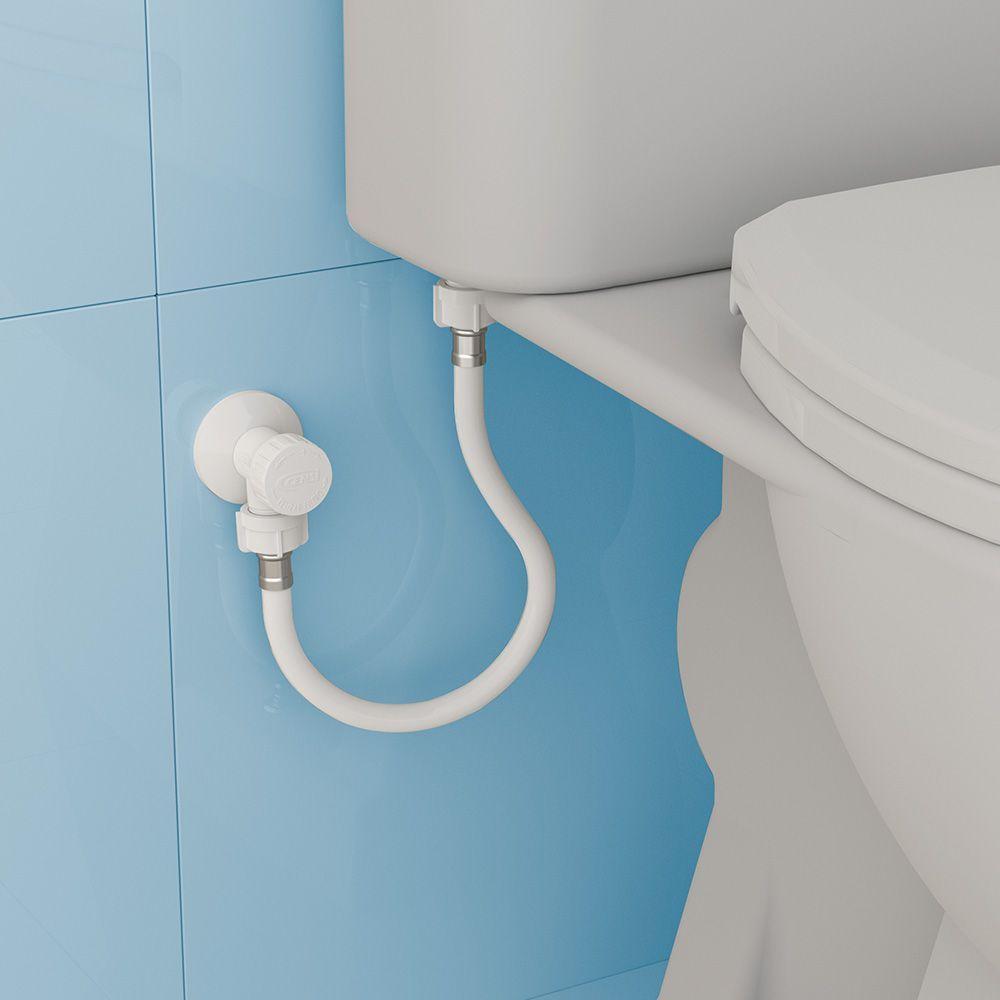 Registro Regulador De Vazão Com Filtro 1-2 Censi Branco - 3