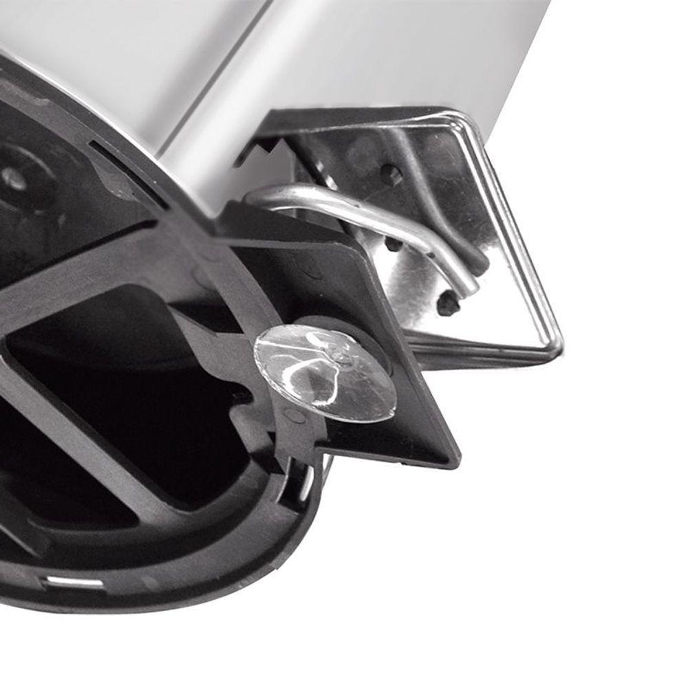 Lixeira Tramontina Brasil Com Pedal 12l Redonda Inox 94538112 - 5