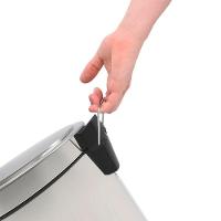 Lixeira Tramontina Brasil Com Pedal 12l Redonda Inox 94538112 - 3