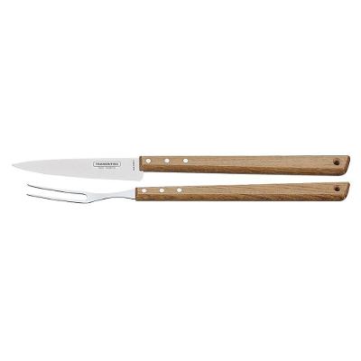 Kit Churrasco 2 Peças Tramontina 26499037 Marrom 26499037