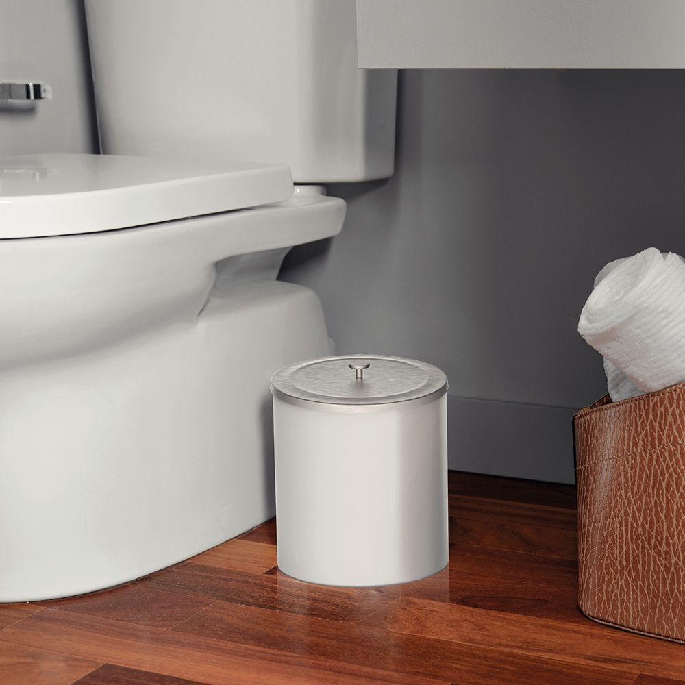 Lixeira Tramontina útil 5l Redonda Branca 94540027 - 3