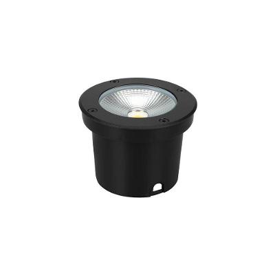 Embutido De Solo Led Astraled Es-6920 Felis 20w Bivolt Preto 3000k Luz Amarela 3000k Luz Amarela Es-6920
