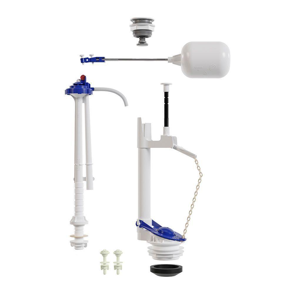 Mecanismo Completo Para Caixas Acopladas Universal Simples Astra Mu-sp Acionamento Superior Branco Mu-sp*br - 1