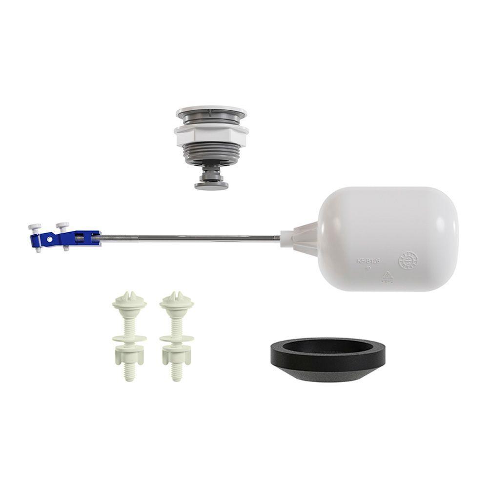 Mecanismo Completo Para Caixas Acopladas Universal Simples Astra Mu-sp Acionamento Superior Branco Mu-sp*br - 3